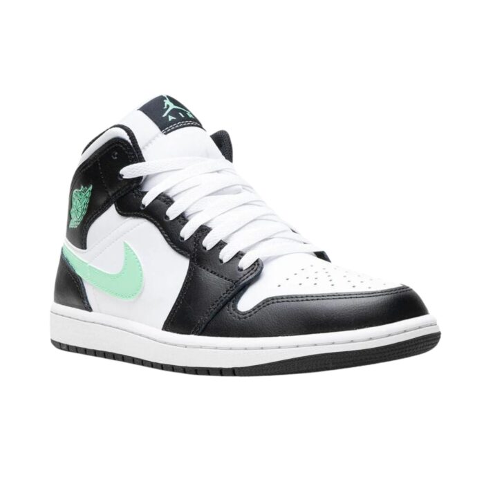 Nike Jordan 1 Mid Green Glow - Imagen 2