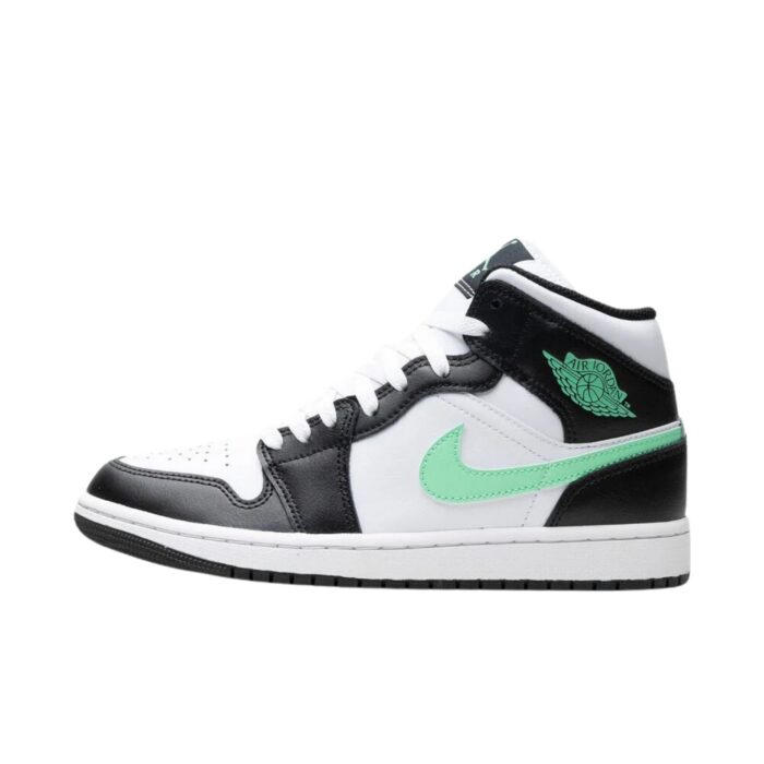 Nike Jordan 1 Mid Green Glow - Imagen 5