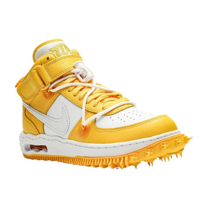 Nike AF1 High Off White Yellow - Imagen 2