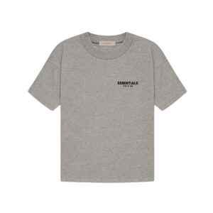 Playera Hoodie Fear of God Essentials (SS22) en avena oscuro