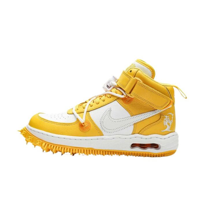 Nike AF1 High Off White Yellow - Imagen 5