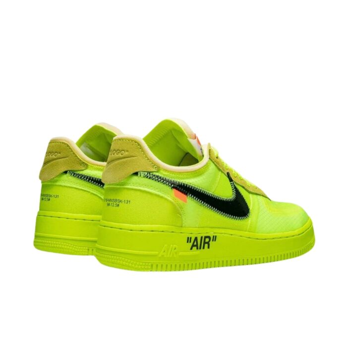 Nike AF1 Volt Off White - Imagen 4