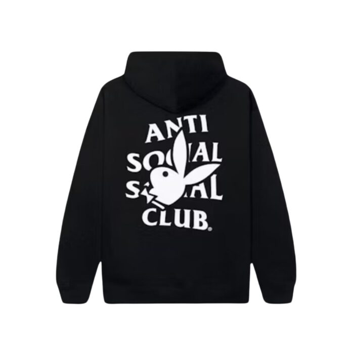 Hoodie ASSC Playboy Negra - Imagen 2