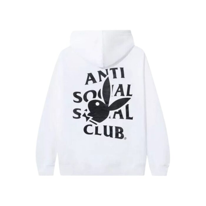 Hoodie ASSC Playboy Blanca - Imagen 2