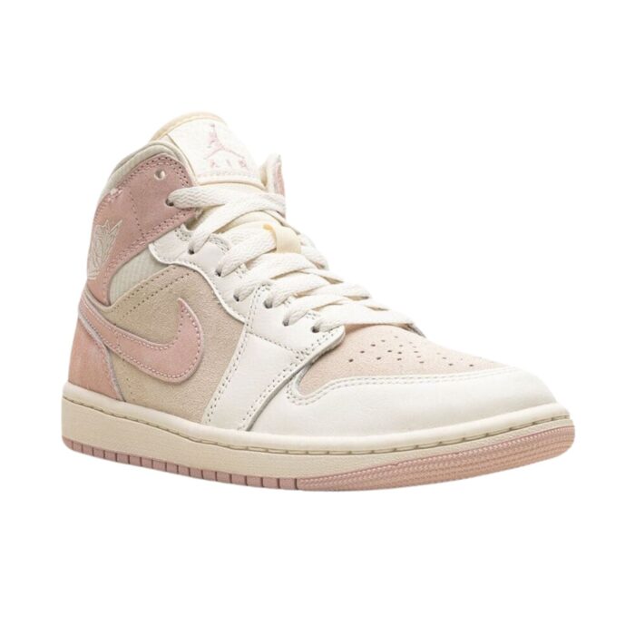 Nike Jordan 1 Mid Sail Pink - Imagen 2