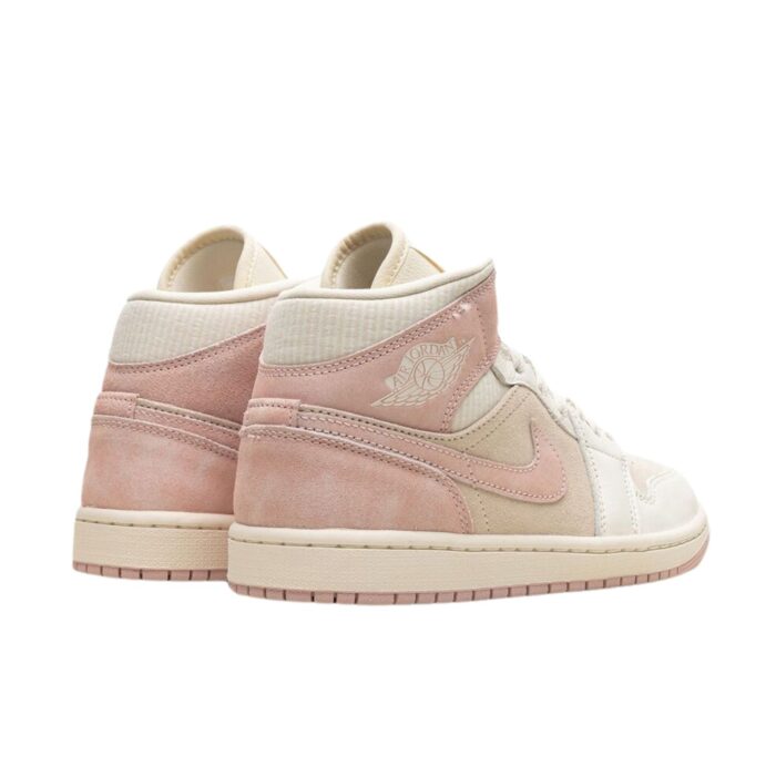 Nike Jordan 1 Mid Sail Pink - Imagen 5