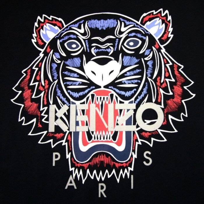 Kenzo Tee Negra Red - Imagen 2