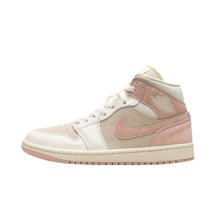 Nike Jordan 1 Mid Sail Pink - Imagen 3