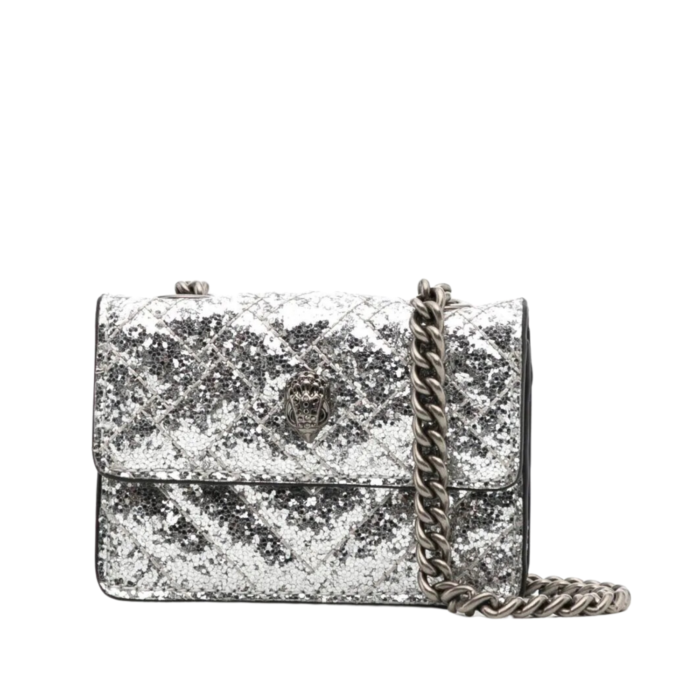 Crossbody Kurt Geiger Gris Micro