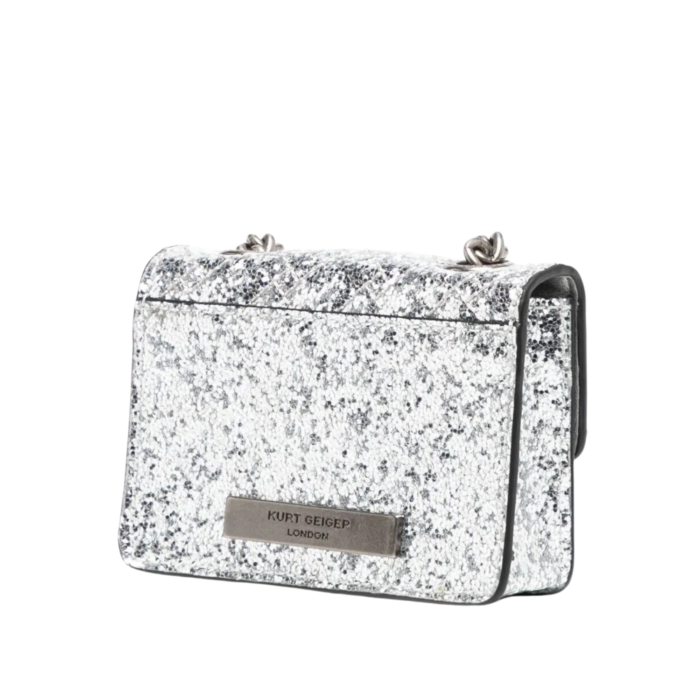 Crossbody Kurt Geiger Gris Micro - Imagen 2