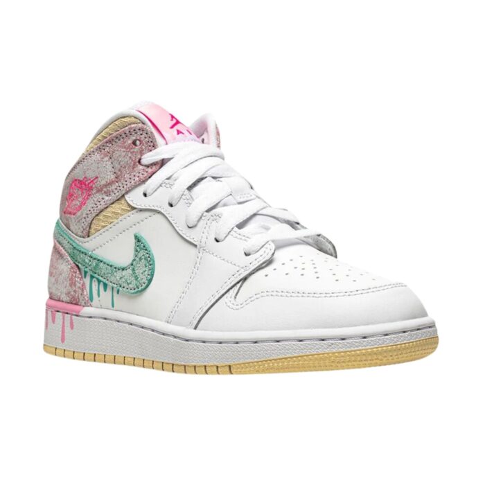 Nike Jordan 1 Mid Paint Drip - Imagen 2