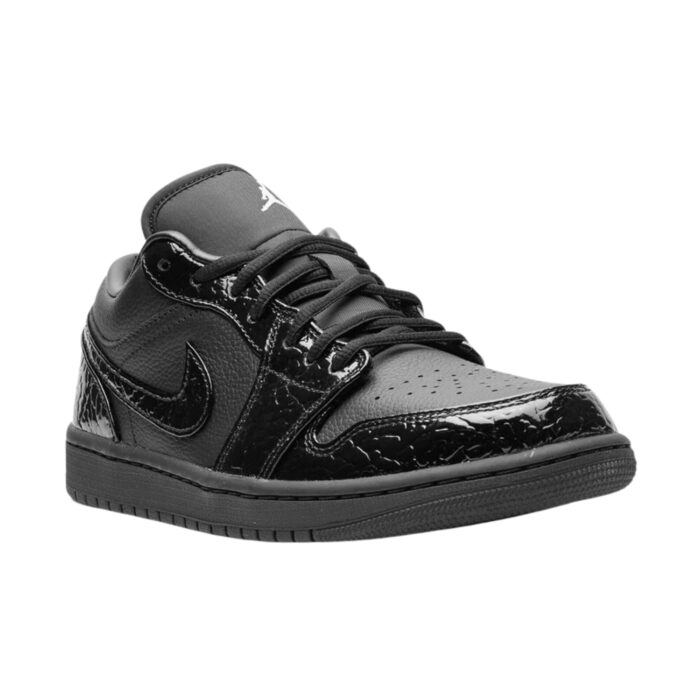 Nike Jordan 1 Low Black Patent - Imagen 2