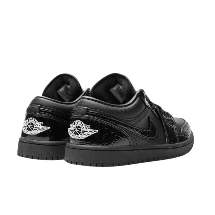 Nike Jordan 1 Low Black Patent - Imagen 4