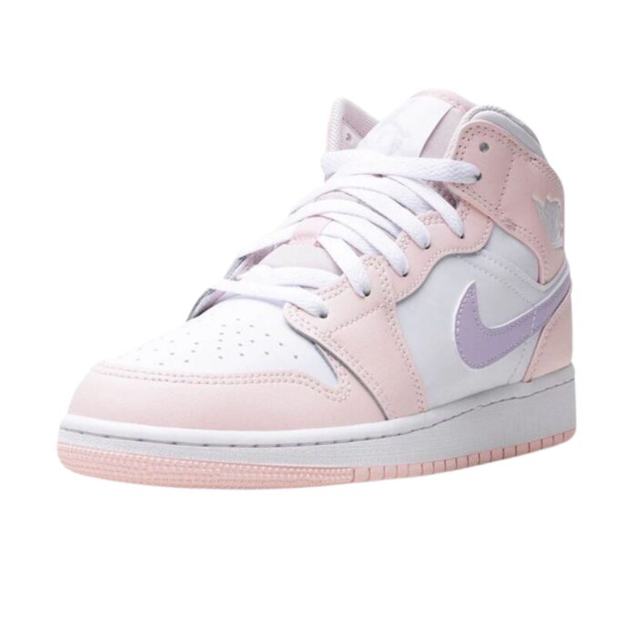 Nike Jordan 1 Mid Pink GS - Imagen 3