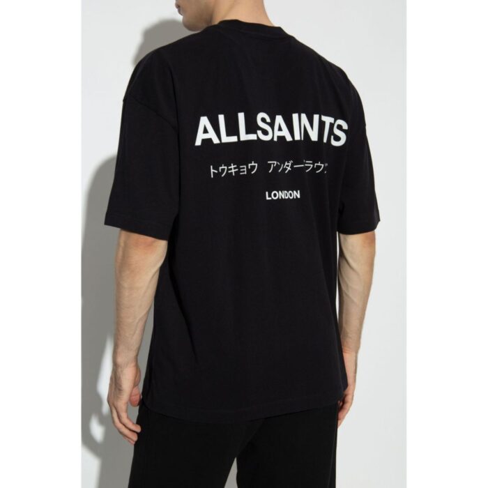 AllSaints playera Underground negra - Imagen 2