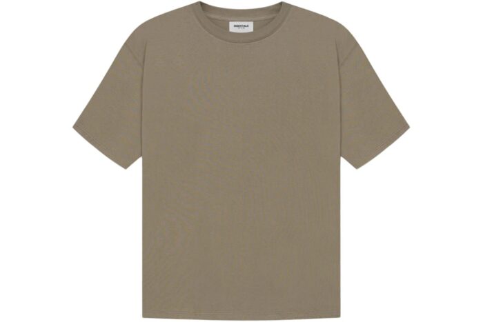 Playera Essentials Fear of Good marron