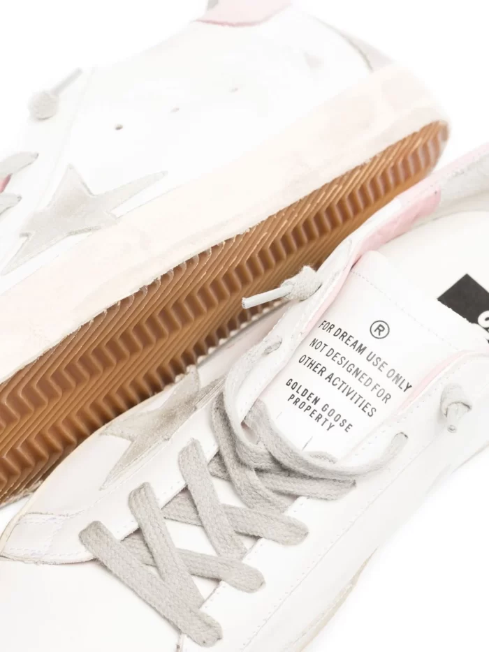 Golden Goose SuperStar Withe Light Pink - Imagen 2