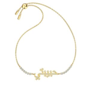 Pulsera Swarovski Dorada