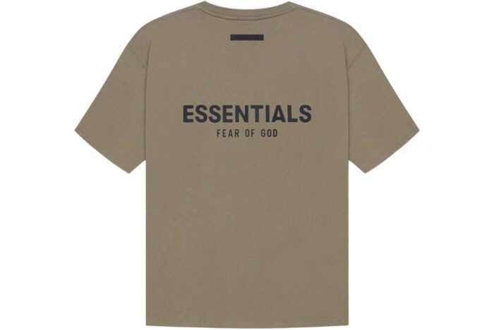 Playera Essentials Fear of Good marron - Imagen 2