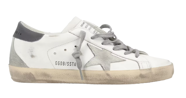 Golden Goose Superstar Deluxe White Ice Dark Grey