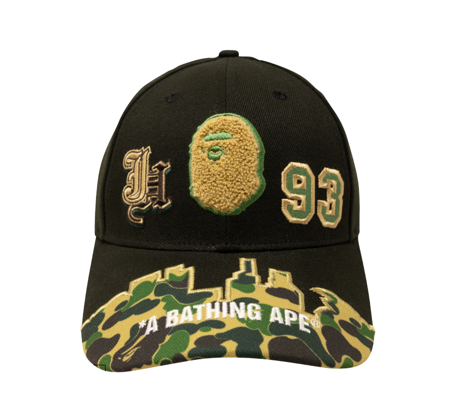 Jeff Hamilton x BAPE Hat Black