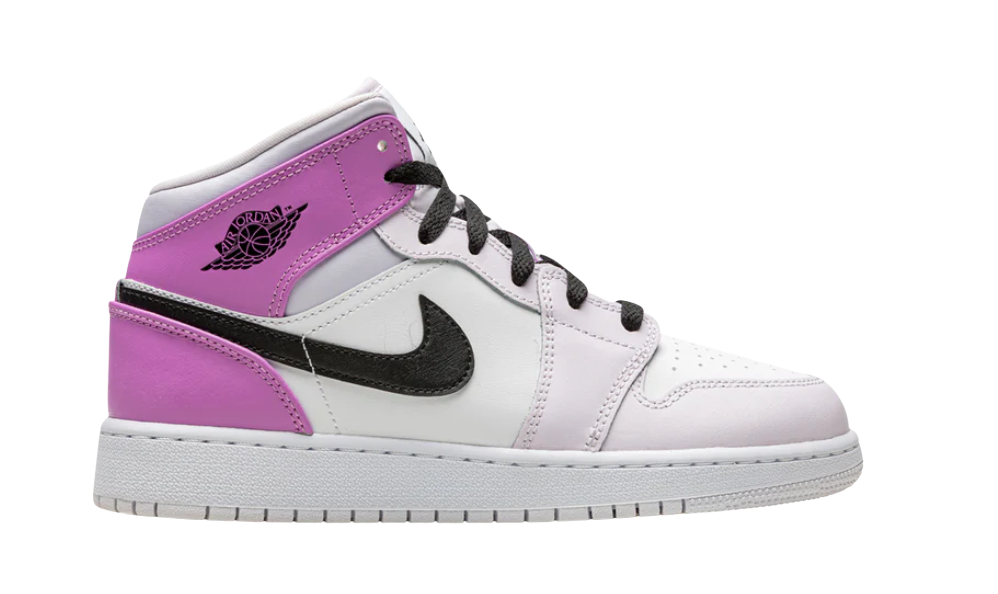 Air Jordan 1 Mid GS "Barely Grape"