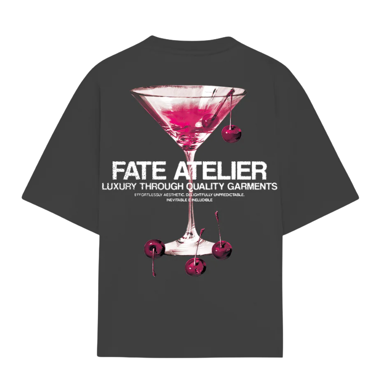 Fate Wine Atelier Tee Oxford Grey
