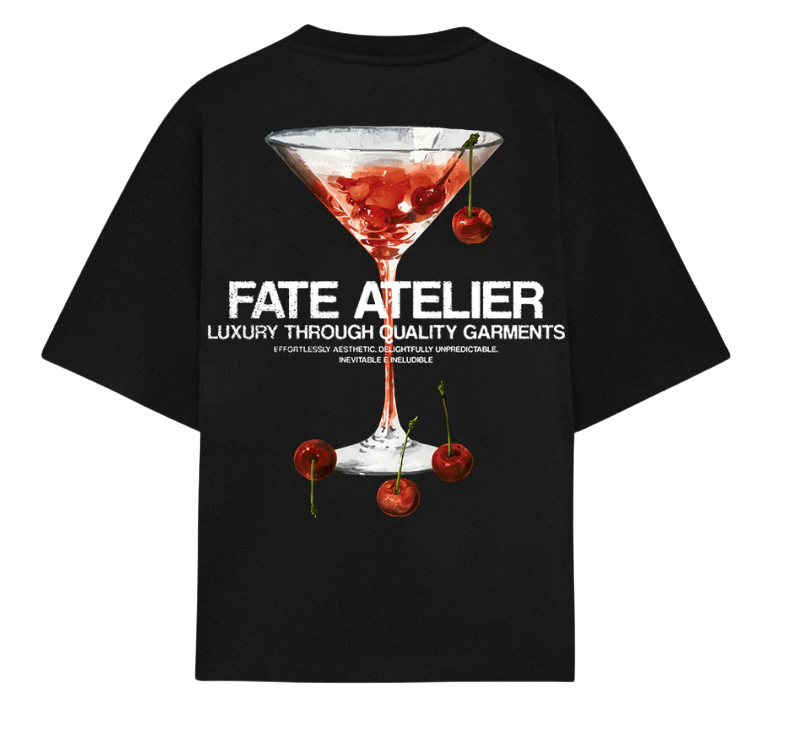 Fate Wine Atelier Tee Black