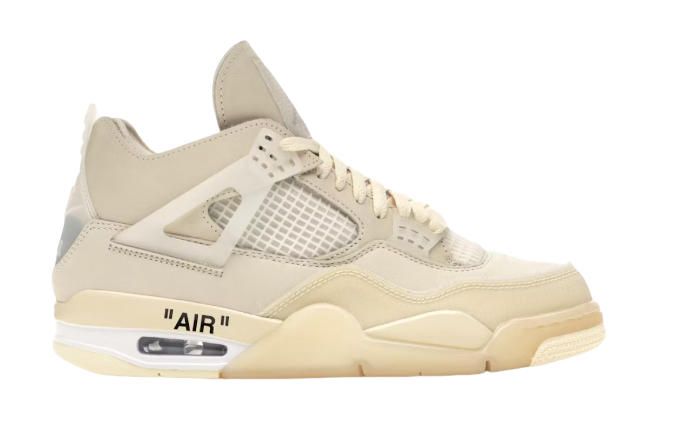 Jordan 4 Retro Off-White Sail