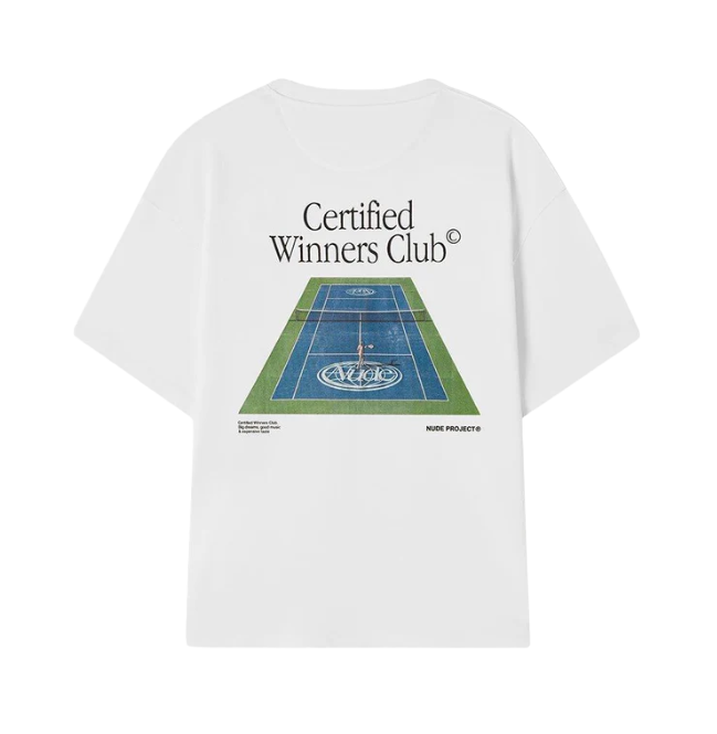 Nude Project Tennis Tee White