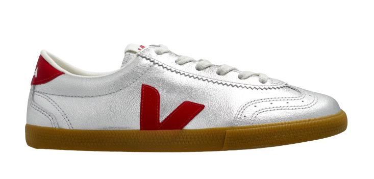 Veja Volley Leather Silver Pepper