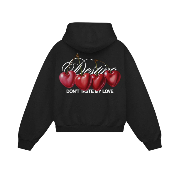 Fate Cherry Hoodie Vantablack