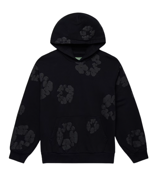 Hoodie Denim Tears Black