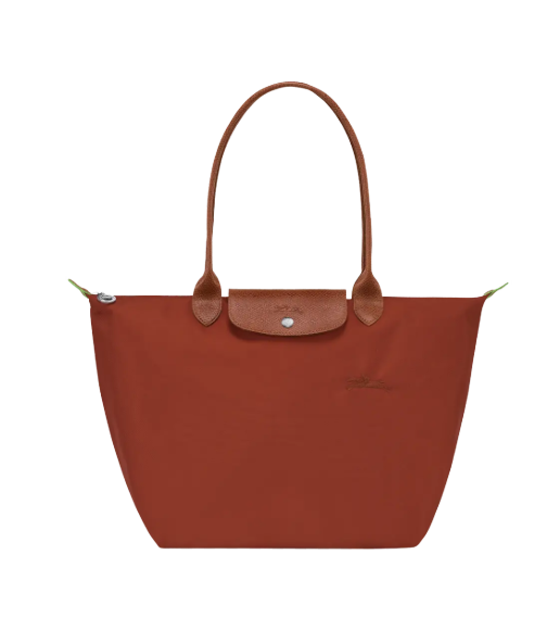 LongChamp Mediana Ladrillo