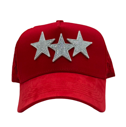 Star Hats Club Triple Red Star