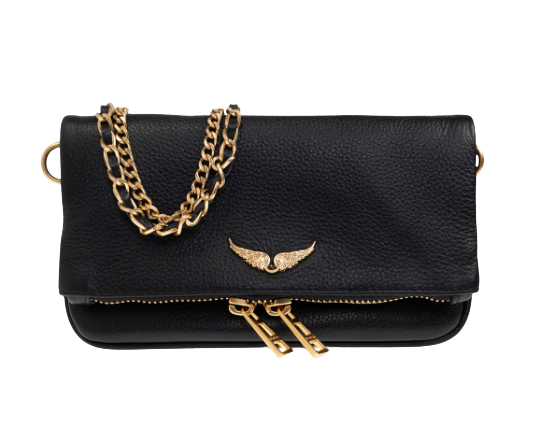 Bolsa Zadig&Voltaire Negro Dorado