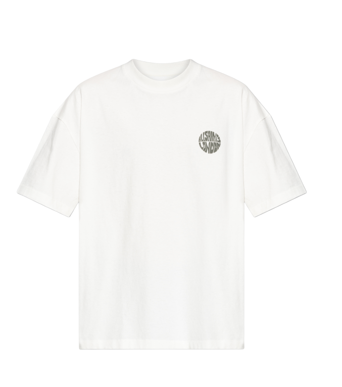 Allsaints Waved Ashen White