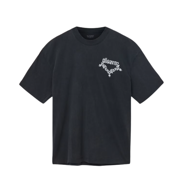Allsaints Drip Washed Black