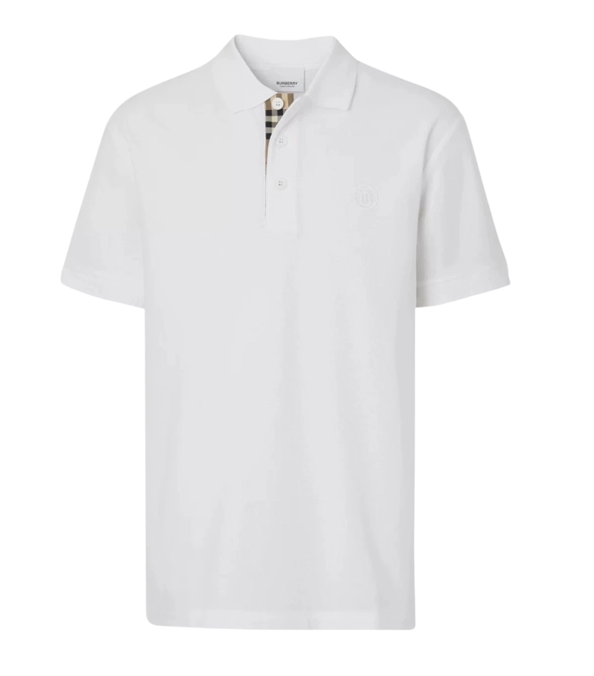 Burberry Polo Blanco