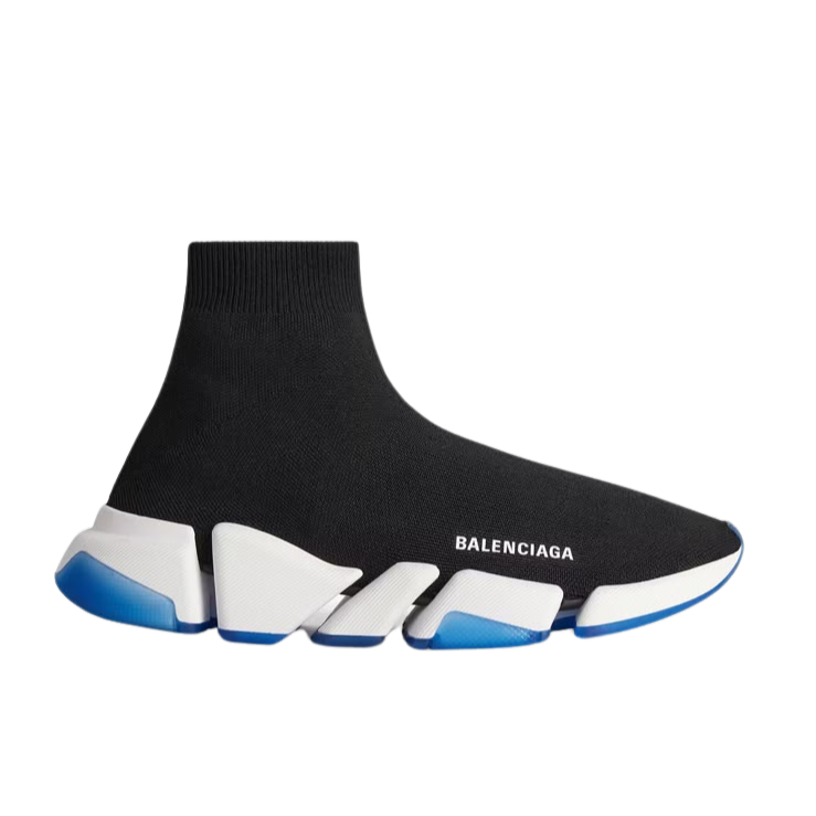 Balenciaga Speed 2.0 Blanc Blue Semi