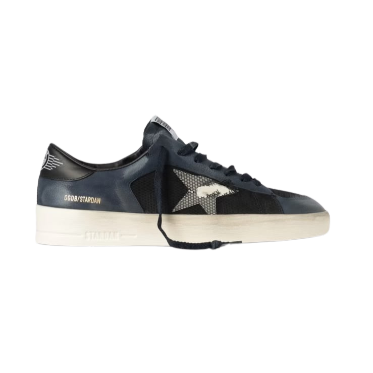 Golden Goose Stardan Blue White Tartan