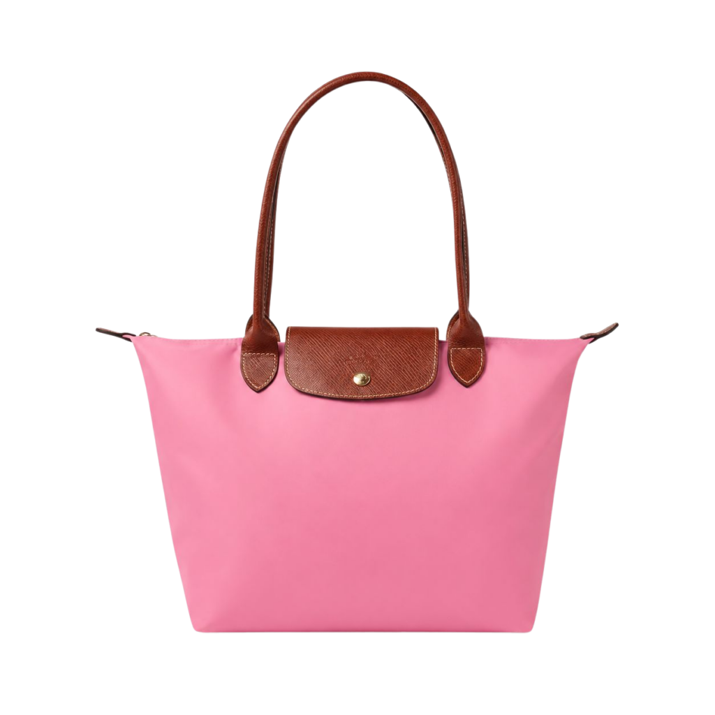 LongChamp Rosa Mediana Té Rosa