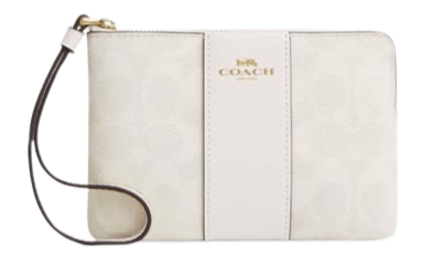 Muñequera Coach Blanco