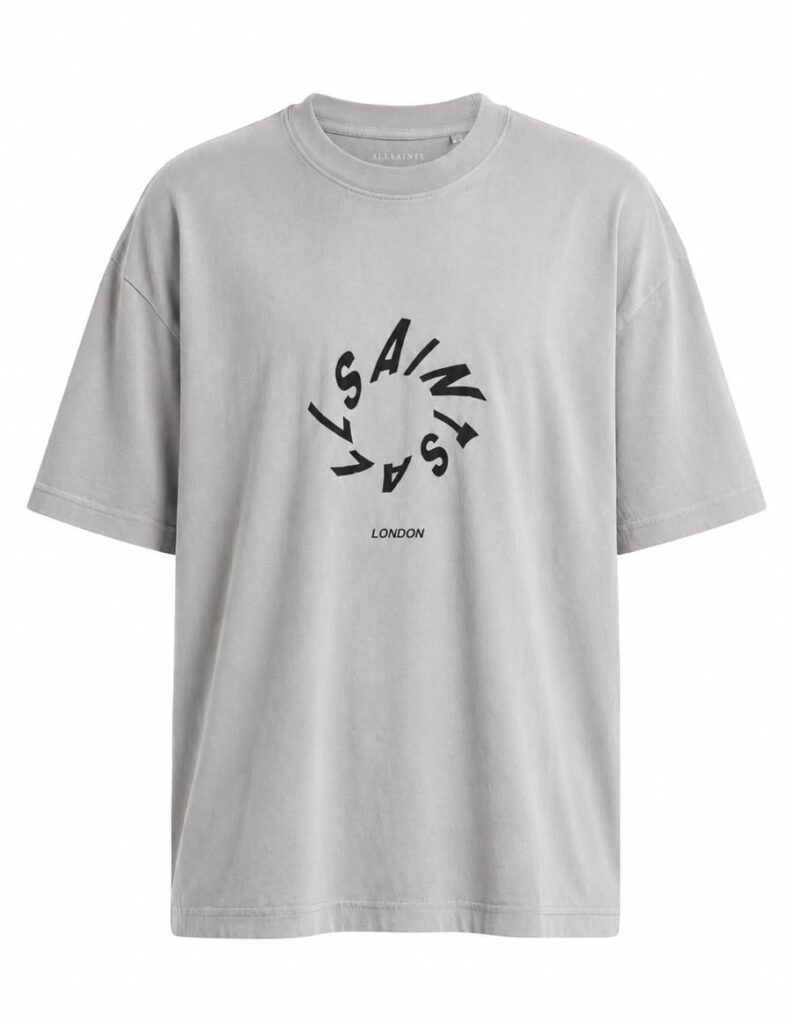 AllSaints Halo Mashin Grey
