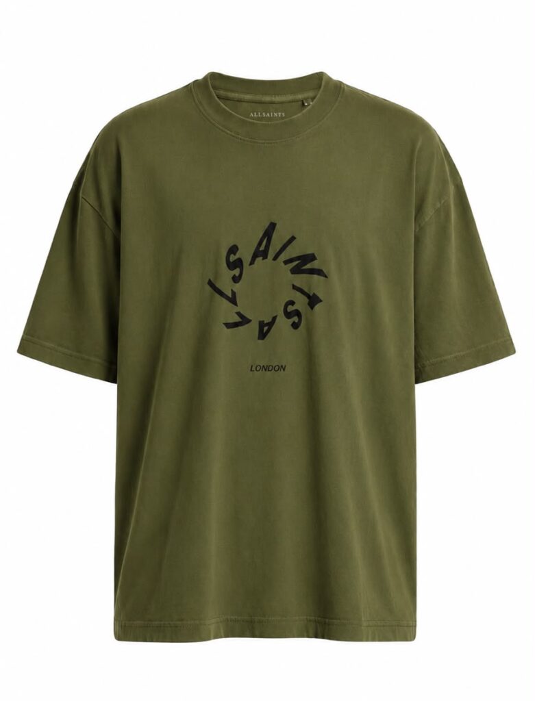 AllSaints Halo Green