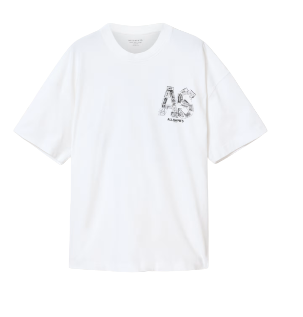 Allsaints Mixtape Optic White