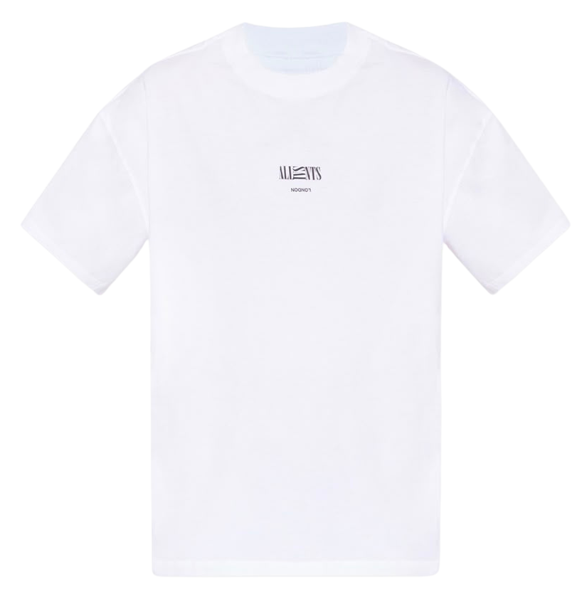 AllSaints Burman Crew White