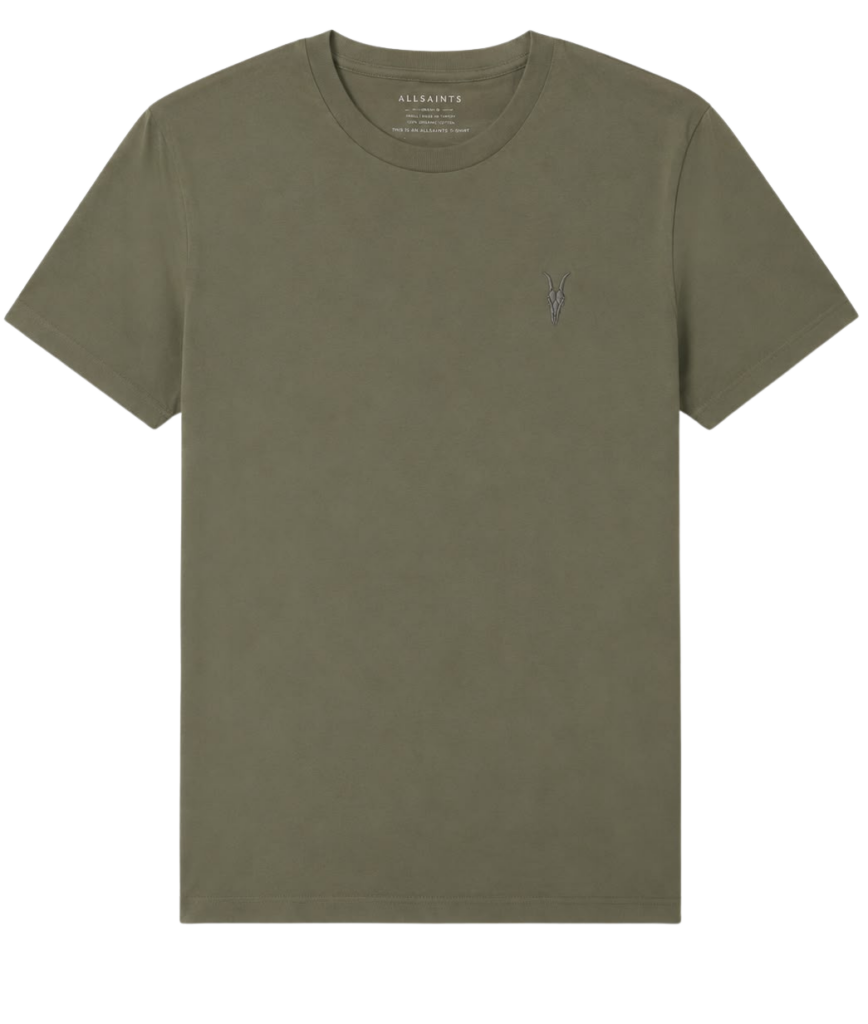 AllSaints Tee Thyme Green