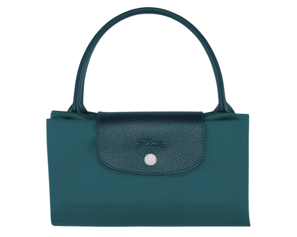 Longchamp Azul Navy Mediana
