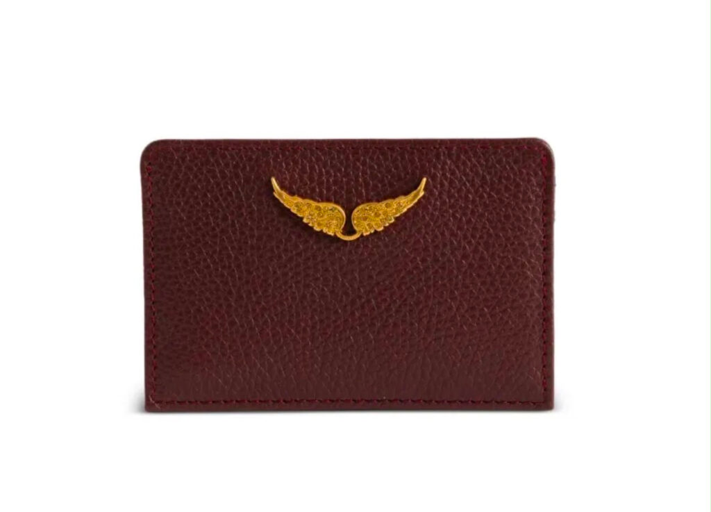 Zadig & Voltaire Tarjetero tinto
